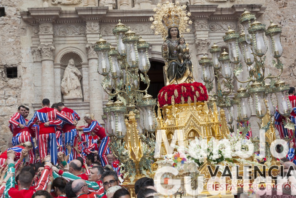Virgen de la Salud (Algemesí) en su fiesta grande. Foto de Manolo Guallart.