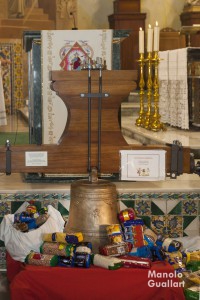 La campana San Antonio de Padua. Foto de Manolo Guallart.