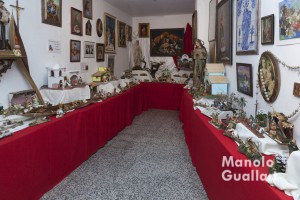 Belenes de Fray Conrado que pueden ser adquiridos este año en el convento de San José de Valencia. Foto de Manolo Guallart.