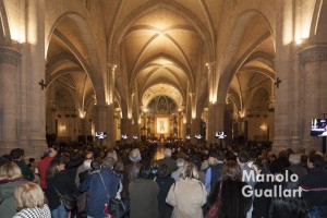 La catedral de Valencia llena, como en los grandes momentos. Foto de Manolo Guallart.