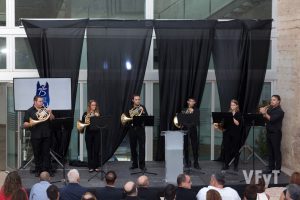 Grup de Trompes de la Unió Musical de Riba-roja. Foto de Manolo Guallart.