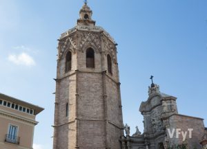 La torre del Miguelete de la Catedral de Valencia. Foto de Manolo Guallart.