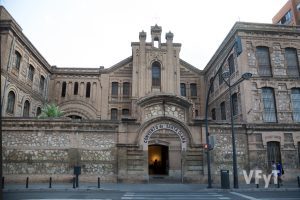 Fachada del convento de clarisa capuchinas en la Avda.Pérez Galdós de Valencia. Foto de Manolo Guallart.