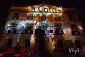 Homenaje a la "Cordà" de Paterna en el Pregón de las fiestas. Foto de Manolo Guallart.