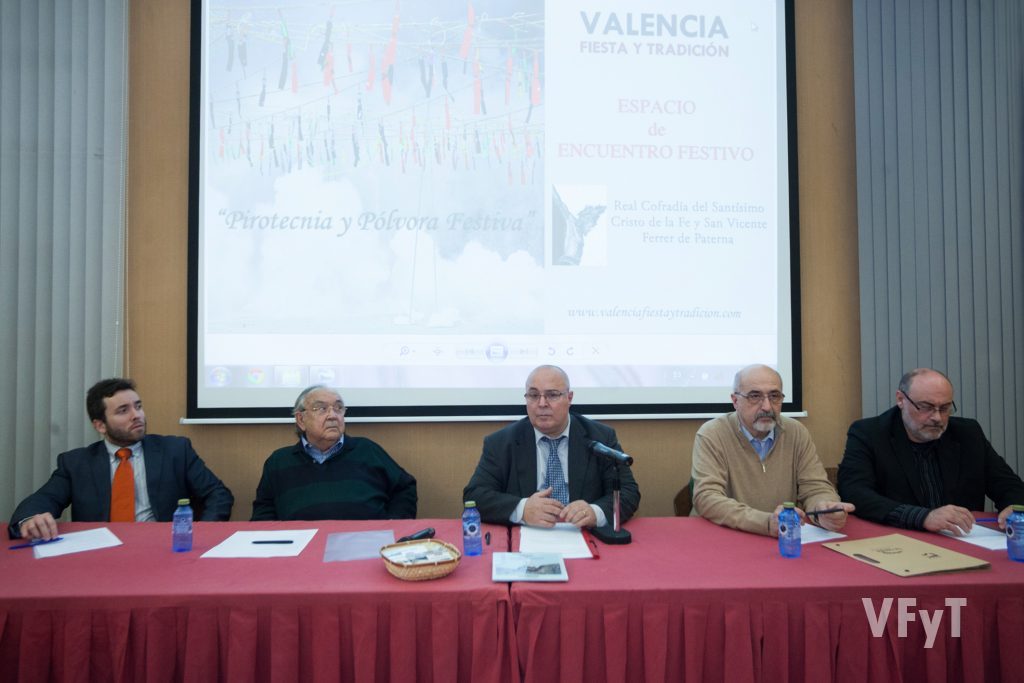 (De izqda. a dcha) Mikel Pagola, Vicente Caballer, Manolo Guallart, José Miguel Colás y Antonio Monrabal.
