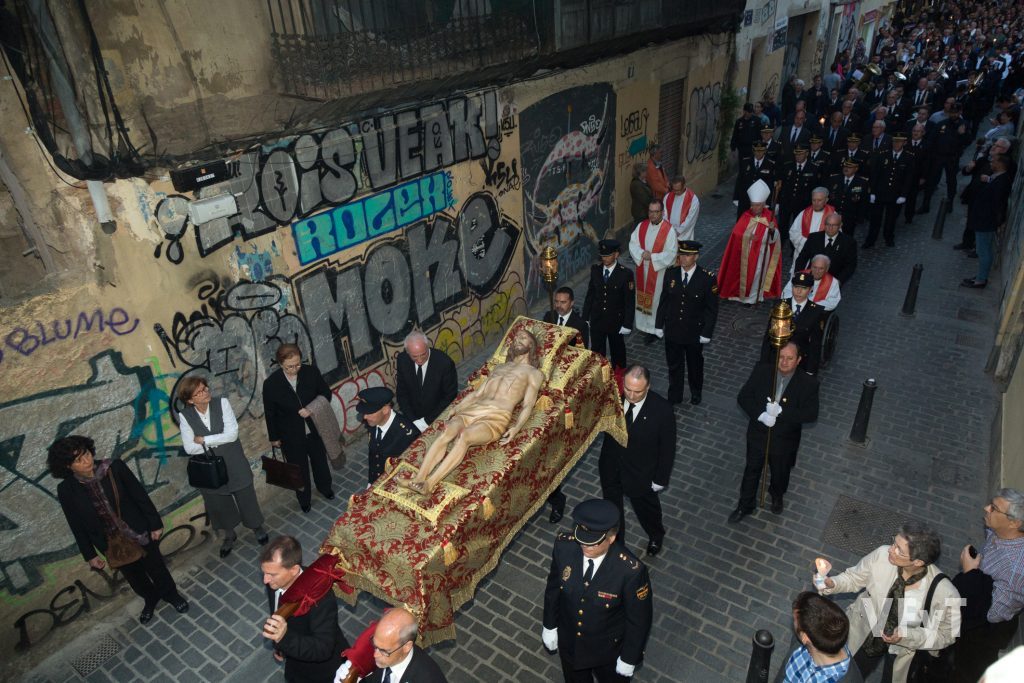 Procesión del santo Entierro en Ciutat Vella