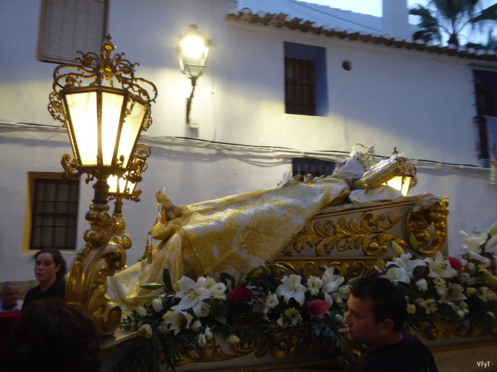 Procesión de Sant Roc y la Mare de Déu de l'Assumpció en La Nucía