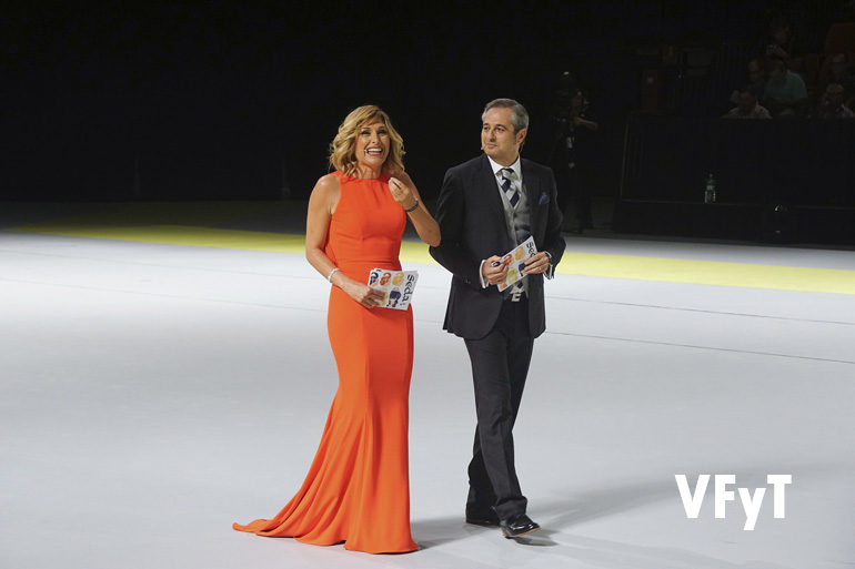 Carme Bort y Ximo Rovira, los presentadores de la Gala de Elección de las Cortes de Honor de las Falleras Mayores de València 2018