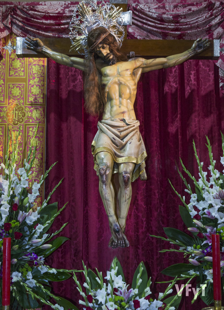 Santísimo Cristo del Salvador, venerado en la parroquia de Nuestra Señora de los Ángeles en el Cabanyal.