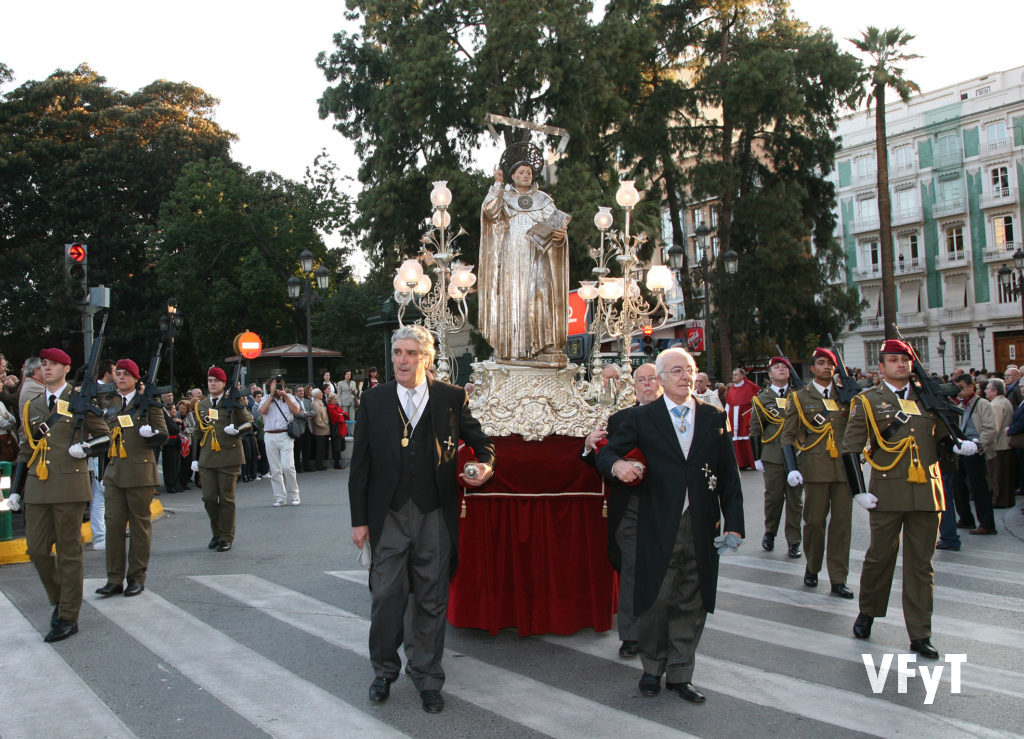 Solemne procesión de San Vicente Ferrer en Valencia. Foto de Manolo Guallart.