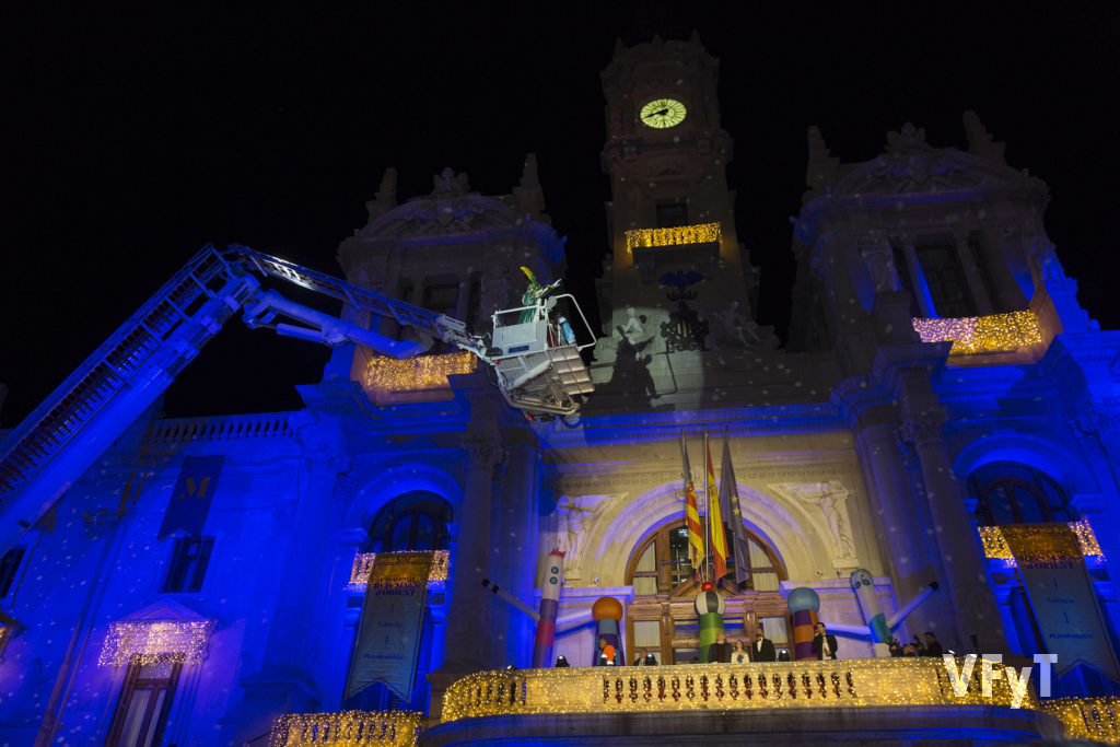 Cabalgata de los Reyes Magos en Valencia. Foto de Manolo Guallart.