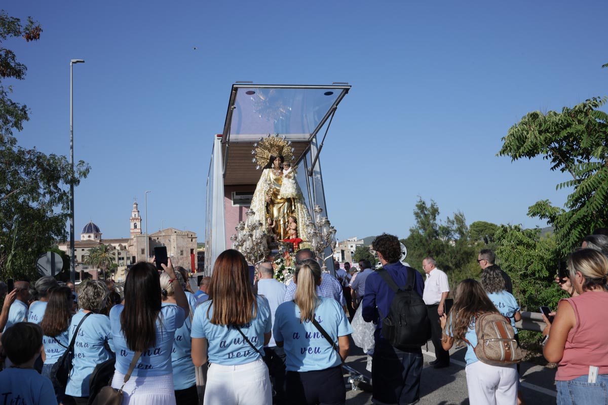 La Virgen de los Desamparados visita Albalat dels Tarongers