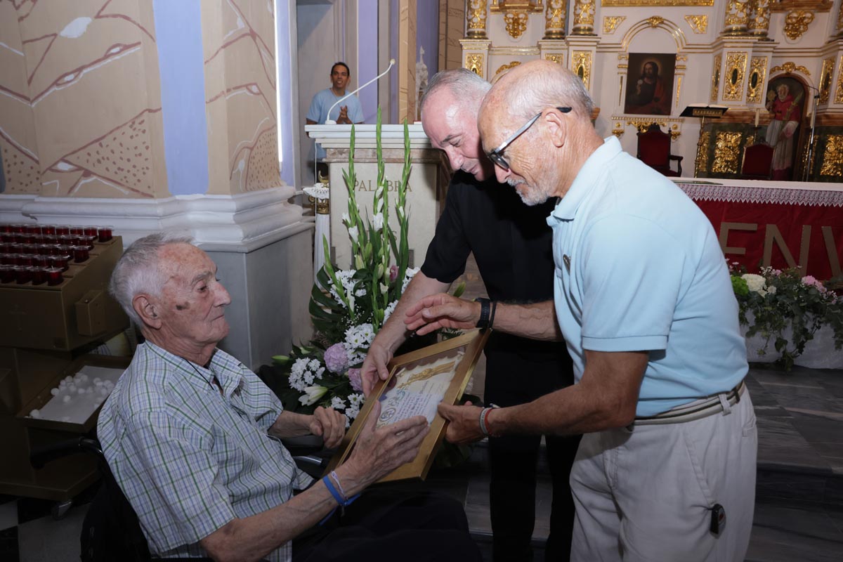 Entrega del Cirialot d'Or a Olegario Sales