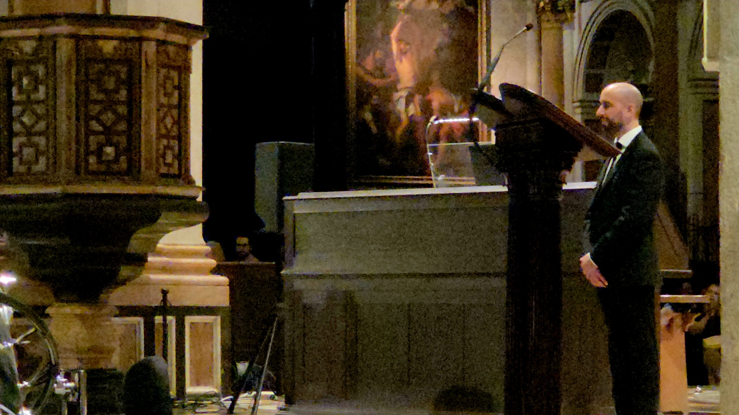 Concierto de la Orquestra de Valencia en la Catedral de Valencia.