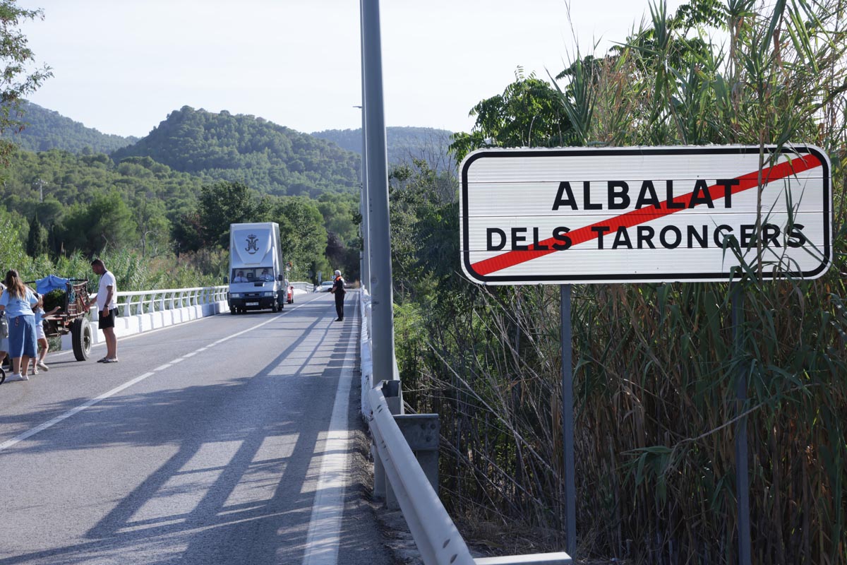 La Virgen de los Desamparados visita Albalat dels Tarongers