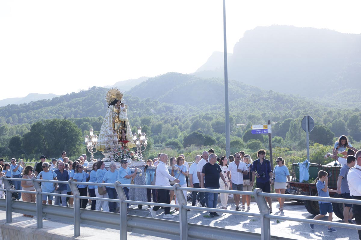 La Virgen de los Desamparados visita Albalat dels Tarongers