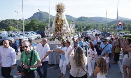 La Virgen de los Desamparados visita Albalat dels Tarongers