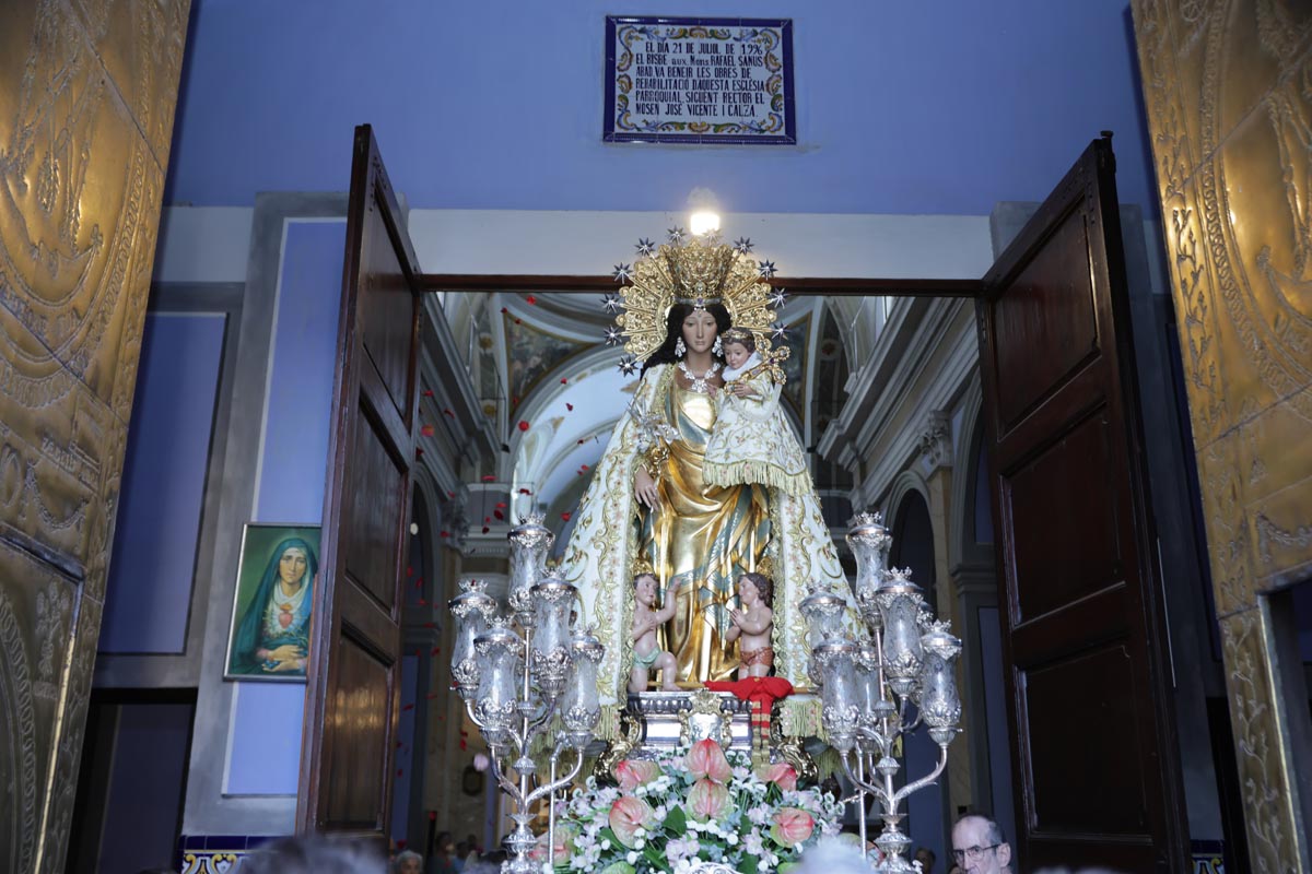 La Virgen de los Desamparados visita Albalat dels Tarongers