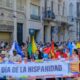 Desfile Internacional de las Naciones por el día de la Hispanidad en Valencia