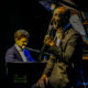 Albert Sanz y Javier Botella, en un concierto en el Olympia
