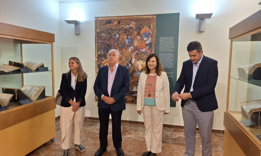 Documentos e imágenes de Jaume I en el Archivo del Reino de Valencia