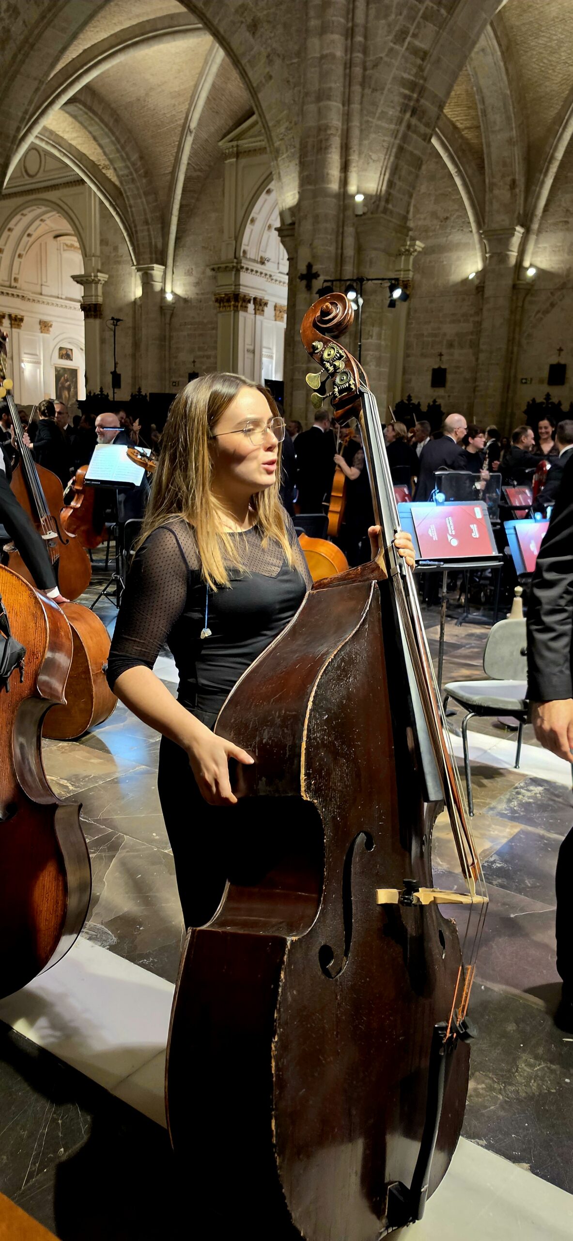 Concierto de la Orquestra de Valencia en la Catedral de Valencia.