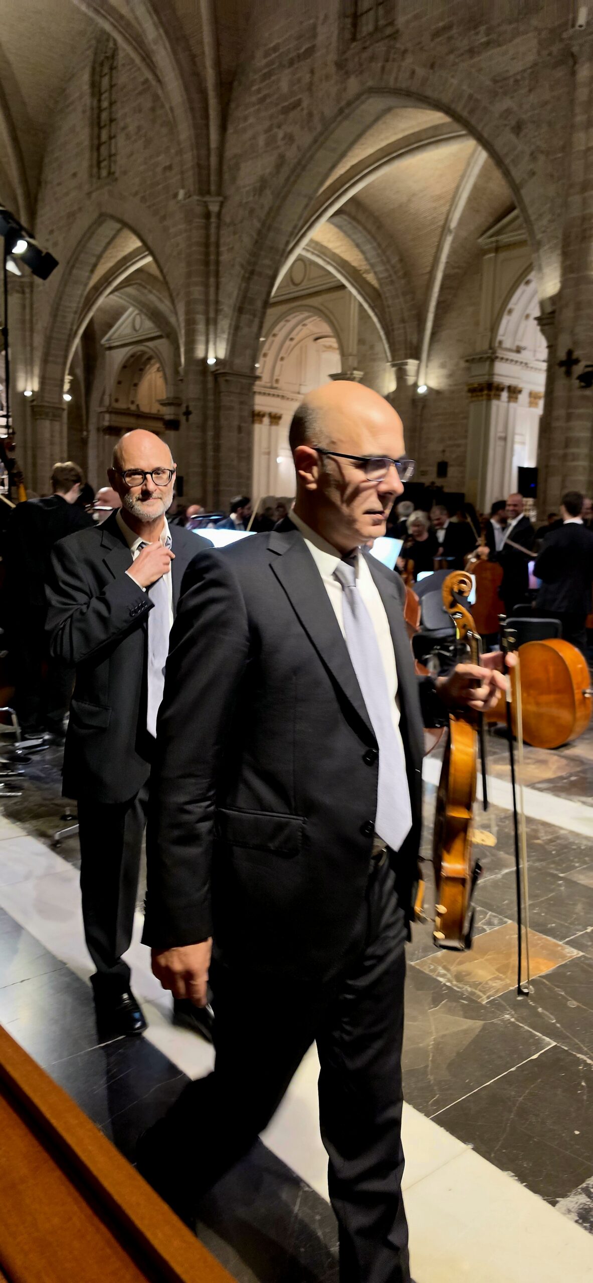Concierto de la Orquestra de Valencia en la Catedral de Valencia.