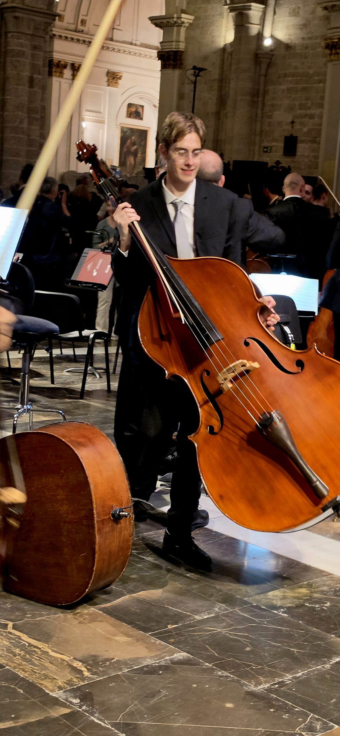 Concierto de la Orquestra de Valencia en la Catedral de Valencia.