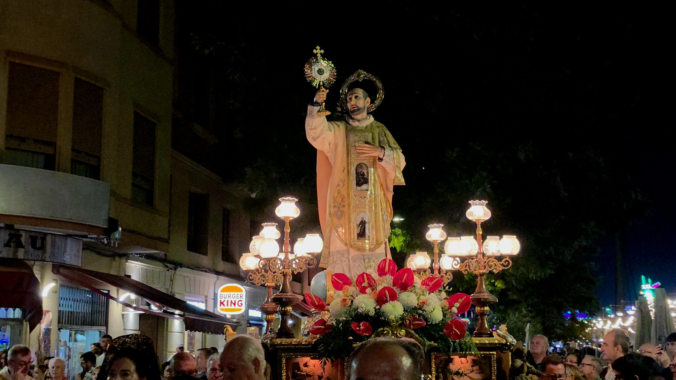 Procesión de Sant Francesc de Borja en Gandia